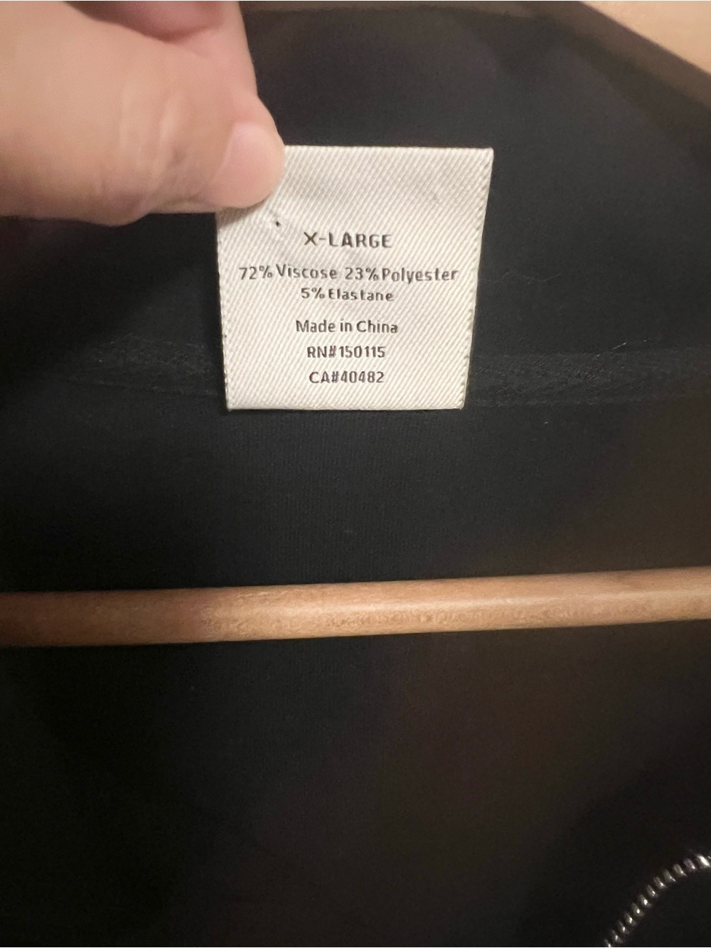 Varley•Adair Zip Through Full Zip black XL - Picture 6 of 12